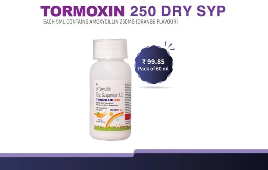 TORMOXIN 250 DRY SYP
