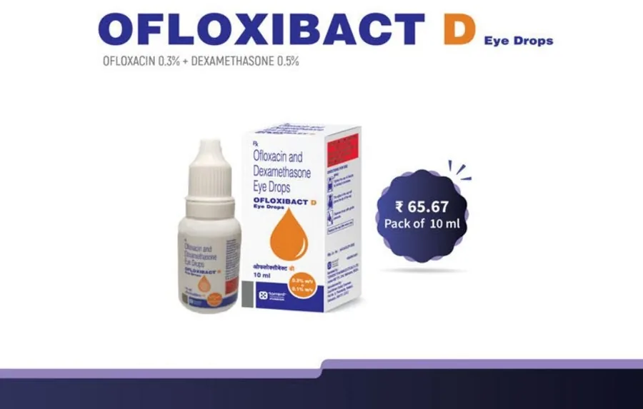 OFLOXIBACT D EYE DROP