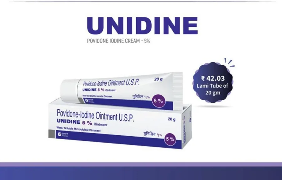 UNIDINE 5% OINTMENT 20GM