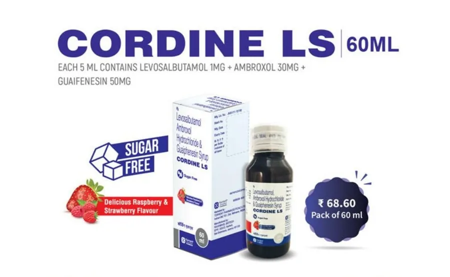CORDINE LS 60 ML