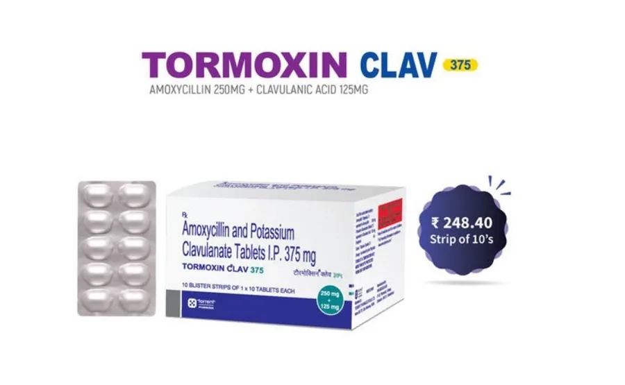 TORMOXIN CLAV 375
