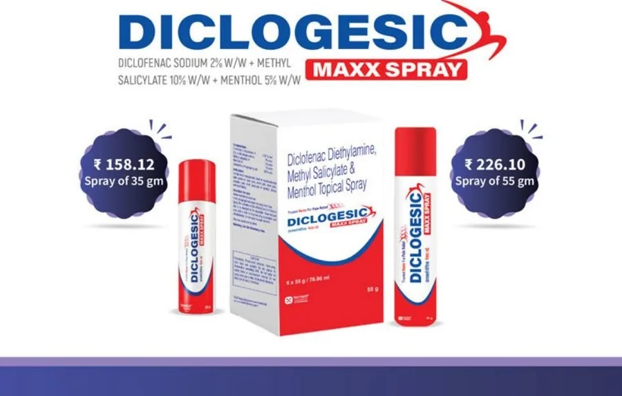 DICLOGESIC MAX SPRAY 55GM